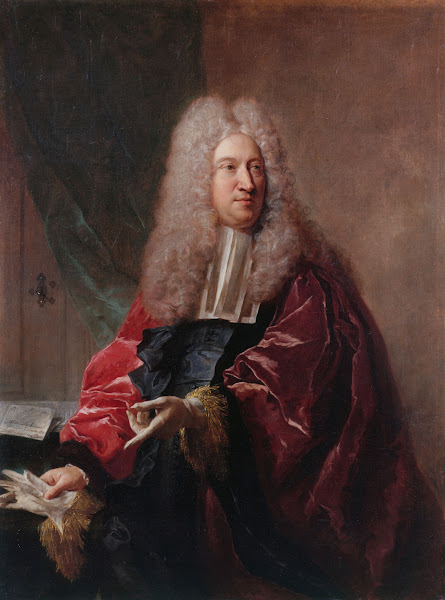 Portrait De Jean HéBert ÉChevin De La Ville De Paris 1726