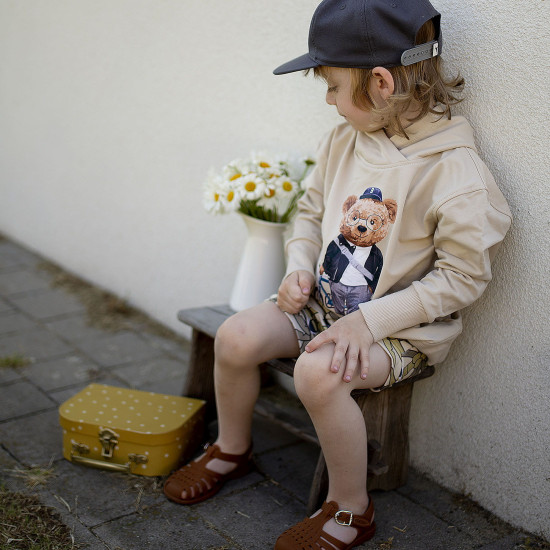 Детское худи Cebababy Fluffy Puffy (6/12м) Bart бежевый