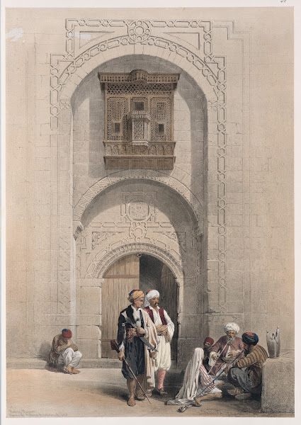 Modern mansion showing the arabesque architecture of Cairo 1846 1849
