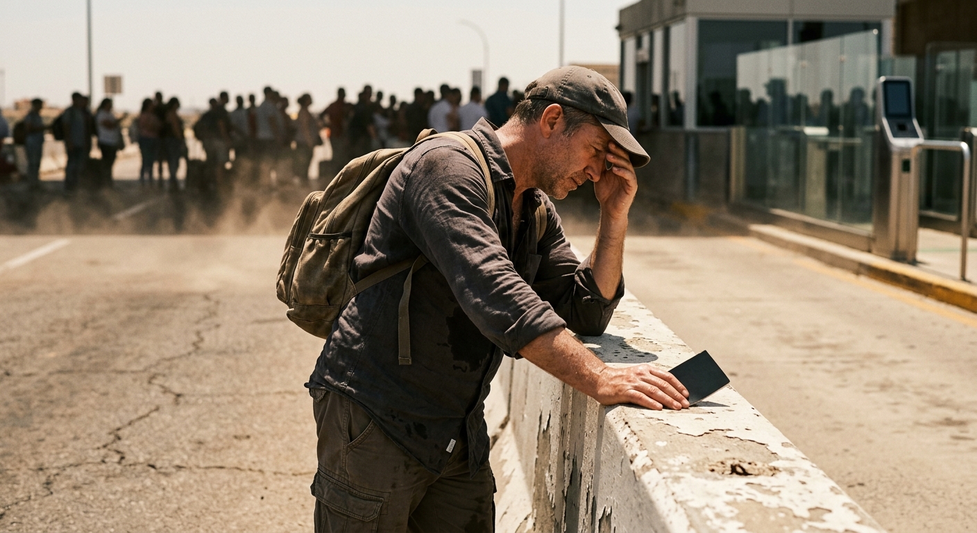 Your Family Could Be Stuck 8 Hours in 95° Heat at Europe's New Border Lines