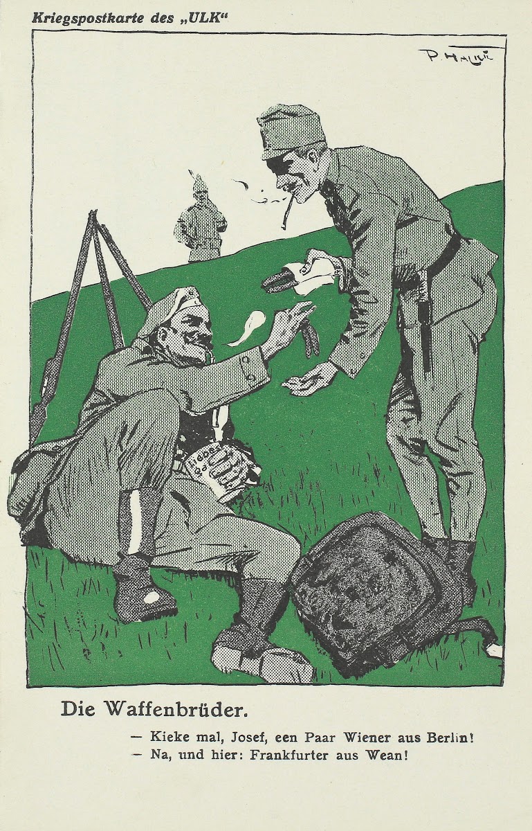 Die Waffenbrüde 1914