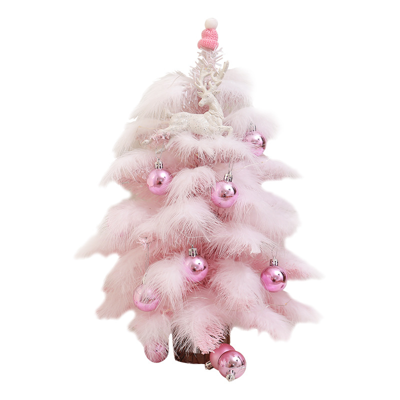 Mini Christmas tree with decoration, 45 cm or 60 cm
