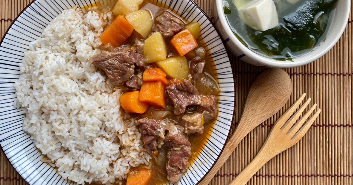Cơm cà ri bò kiểu Nhật