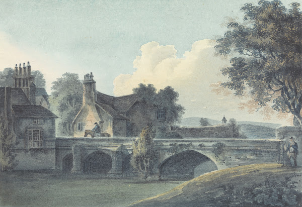 The Entrance to King Johns Palace Eltham Kent ca 1812