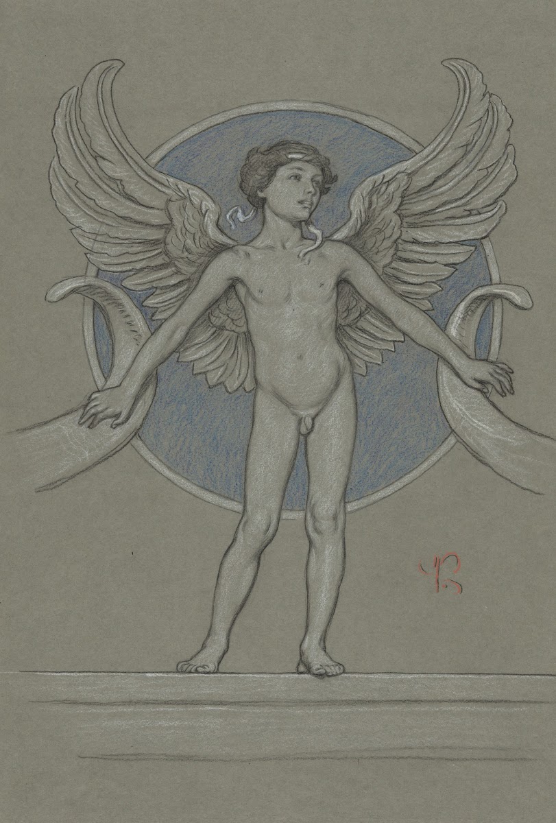Boy with Wings Cornucopia