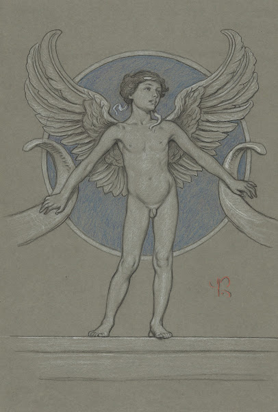 Boy with Wings Cornucopia