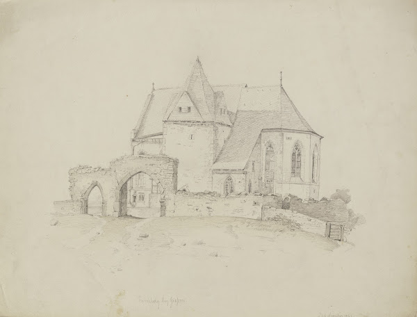 Der Lollarer Kirchberg an der Lahn 1842