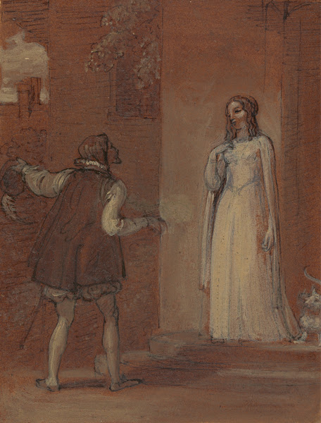 Anne Page and Slender 1821