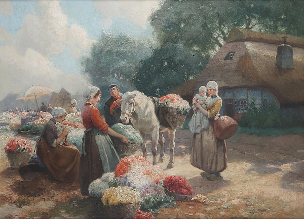 Holländischer Blumenmarkt