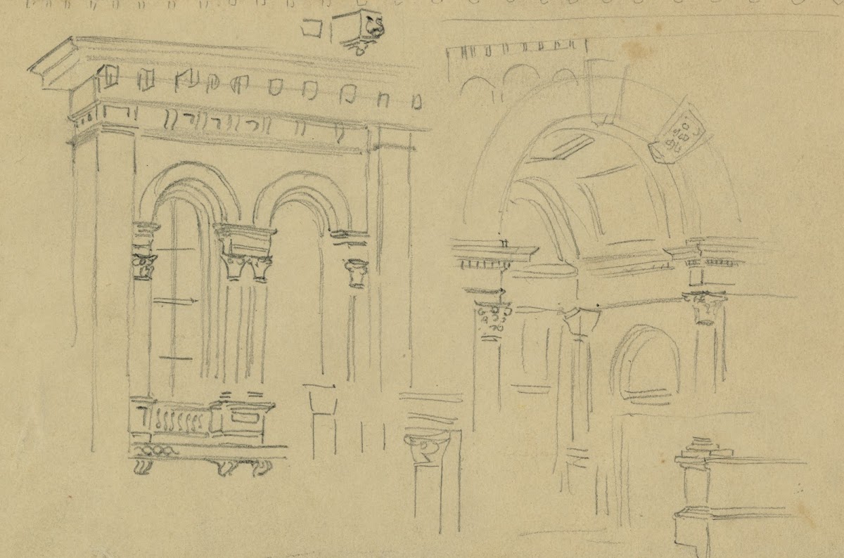 Architectural details 1860 1865