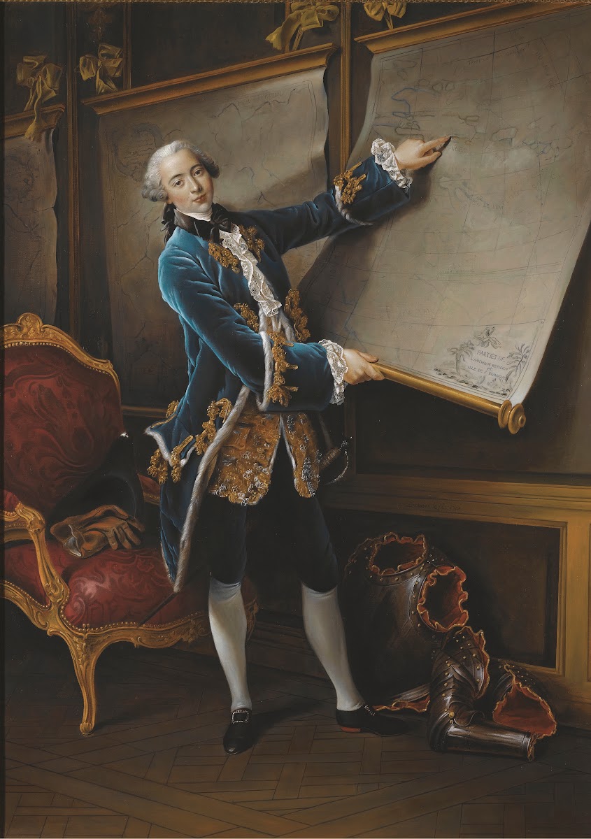 The Comte De Vaudreuil 1740  1817 Aged 18 1748