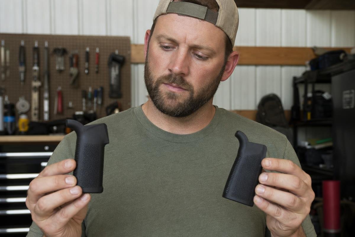 why your ar 15 grip angle matters more for comfort and control