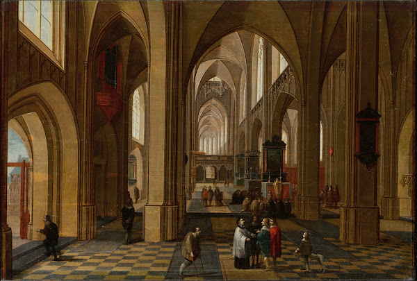 Interior of aGothic cathedral