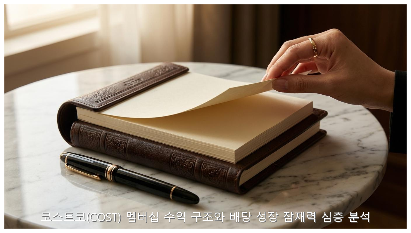 코스트코(COST) 멤버십 수익 구조와 배당 성장 잠재력 심층 분석 핵심 안내 및 분석 인포그래픽 (3)
