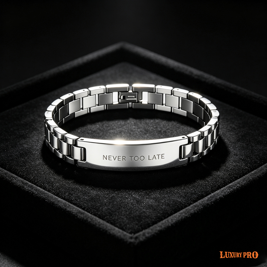 Stainless Steel Curved Bracelet