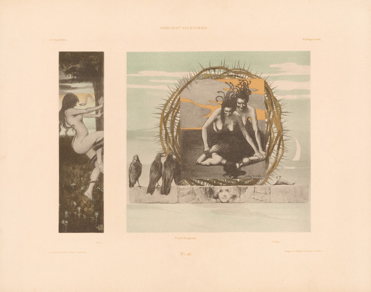 Allegorien neue Folge Pl119 1900