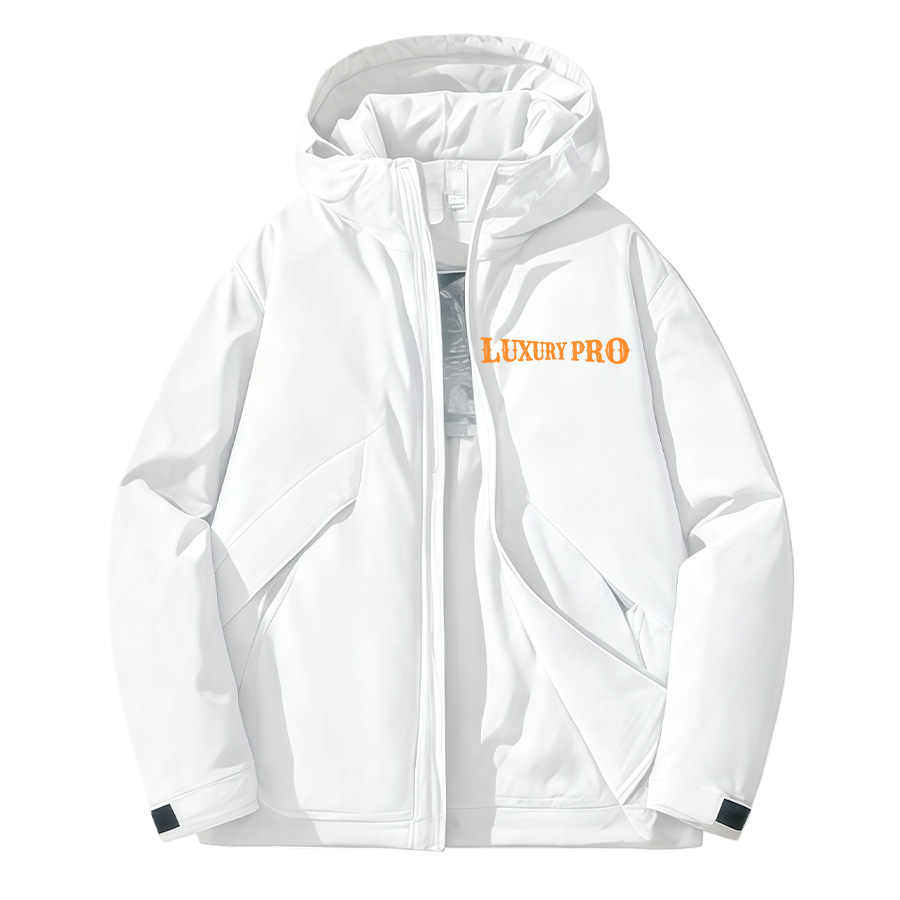 2D Hooded Cotton Coat