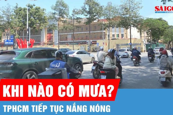 Hà Nội sắp có mưa dông, TPHCM khi nào 'giải nhiệt'? - Báo Sài Gòn Giải Phóng