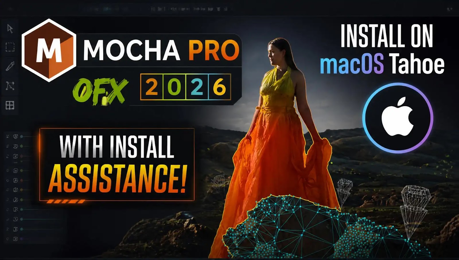 Mocha Pro 2026 OFX Mac Download | macOS Tahoe VFX Setup & Technical Support app thumbnail