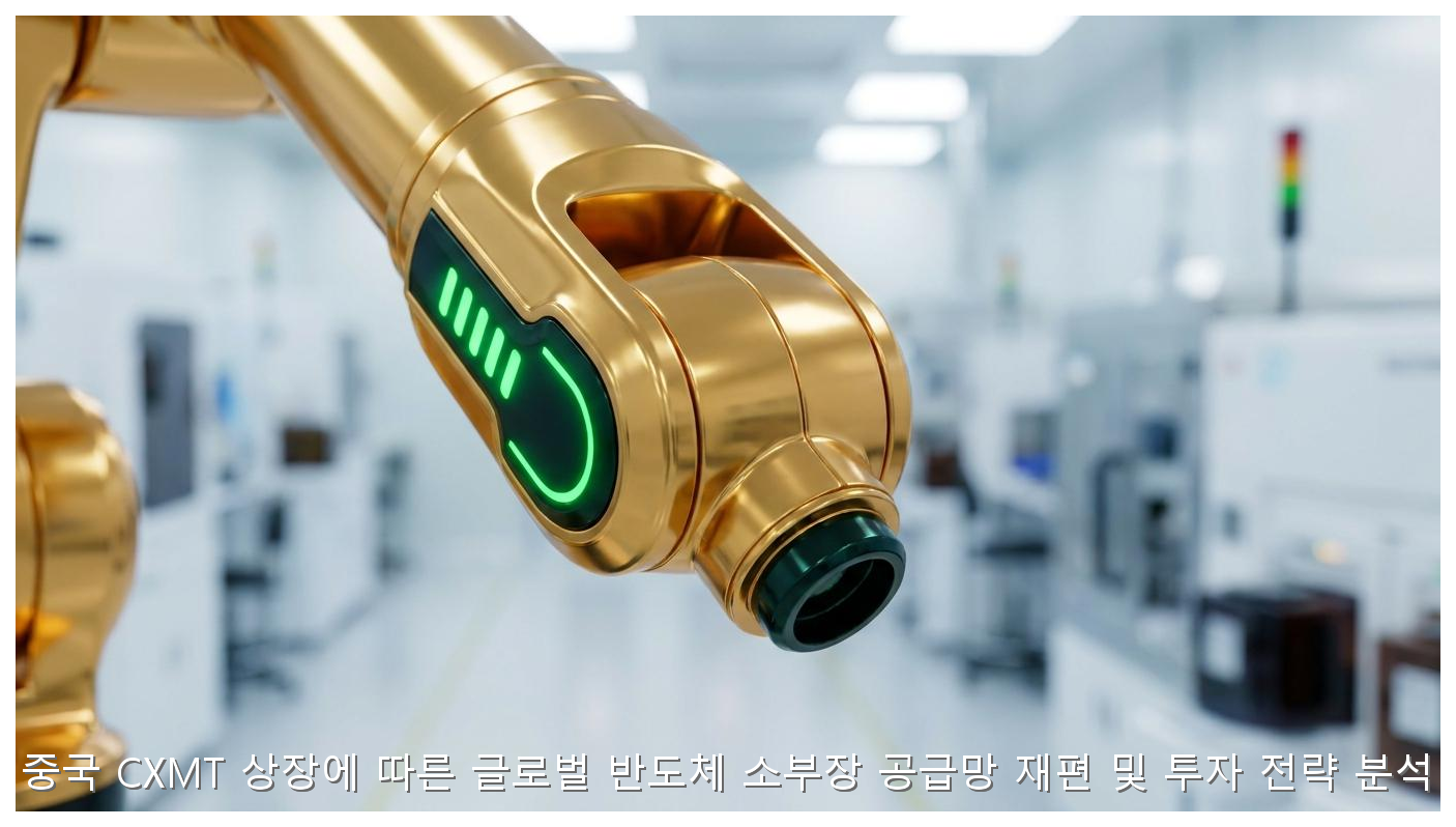 중국 CXMT 상장에 따른 글로벌 반도체 소부장 공급망 재편 및 투자 전략 분석 핵심 안내 및 분석 인포그래픽 (6)