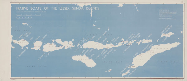 Native boats of the Lesser Sunda Islands 1945