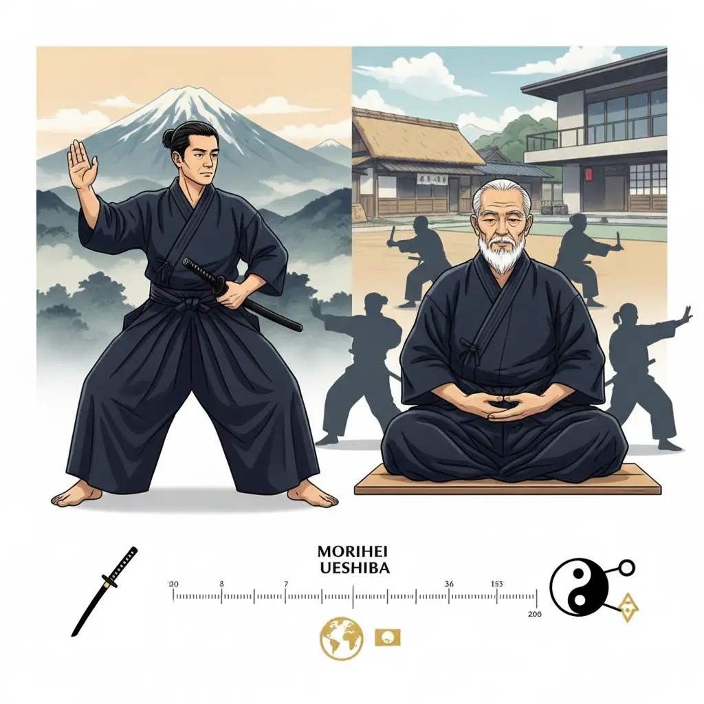 Profil Pendiri Aikido dan Sejarah Perkembangannya