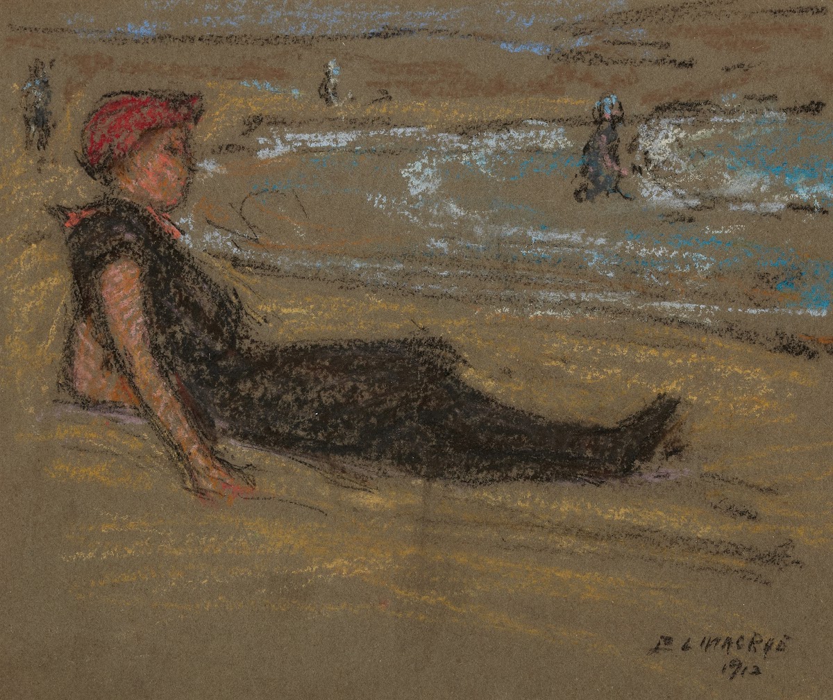 Girl at the Shore 1912