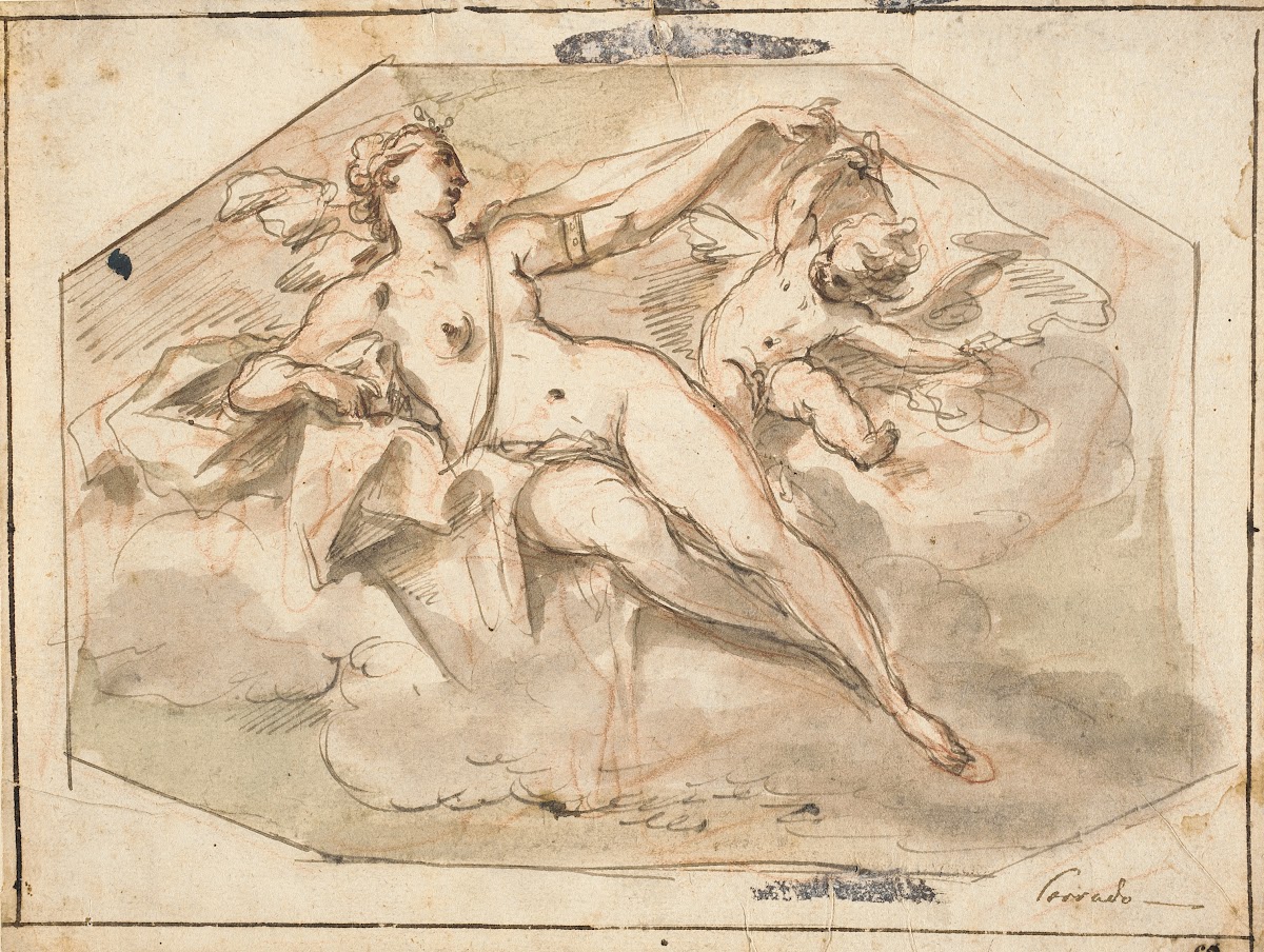 Venus and Cupid circa 1746 1747