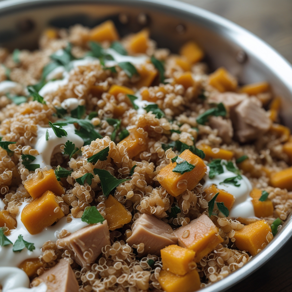 Final Pumpkin‑Spiced Turkey Quinoa Skillet