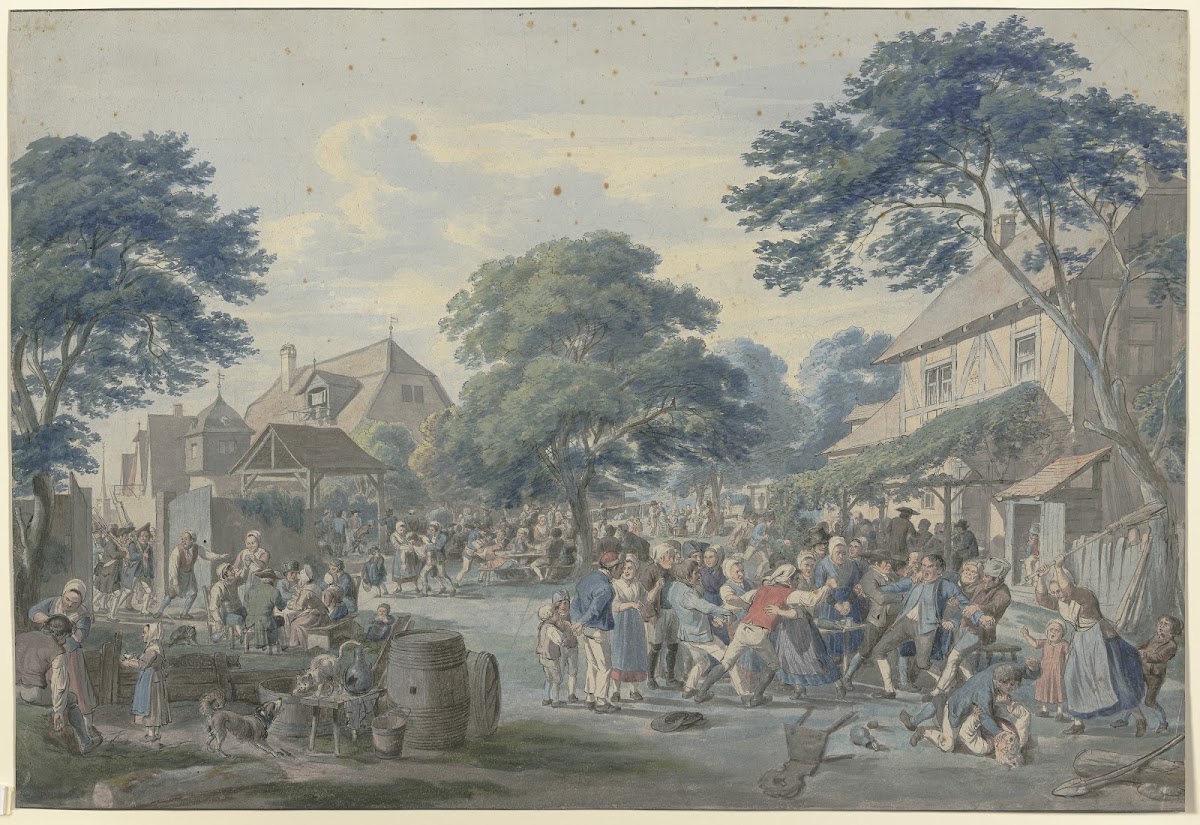 The end of the annual fair