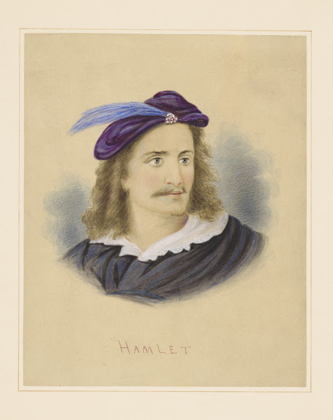 H Beerbohm Tree as Hamlet