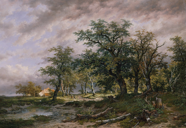 Große holländische Landschaft 1888