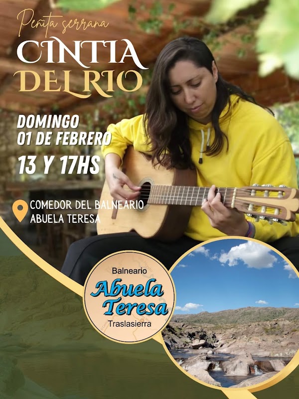 Peñita serrana con Cintia del Río