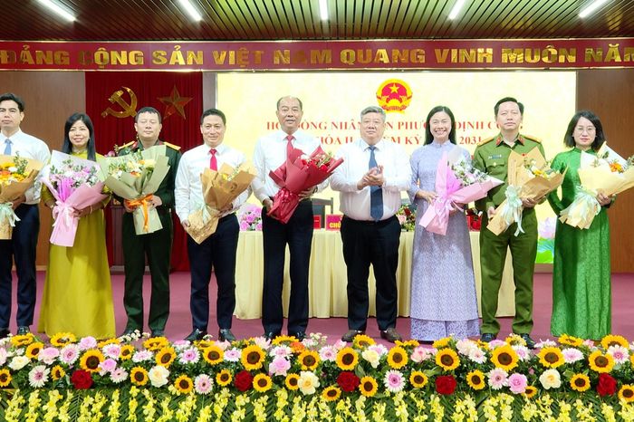 Phường Định Công kiện toàn các chức danh lãnh đạo chủ chốt - Đài Phát thanh và truyền hình Hà Nội