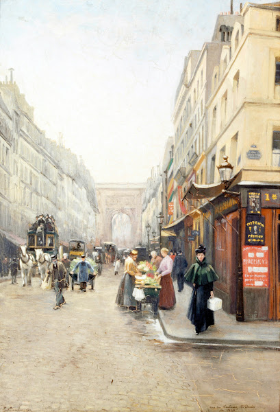 La rue du Faubourg Saint Denis 1898