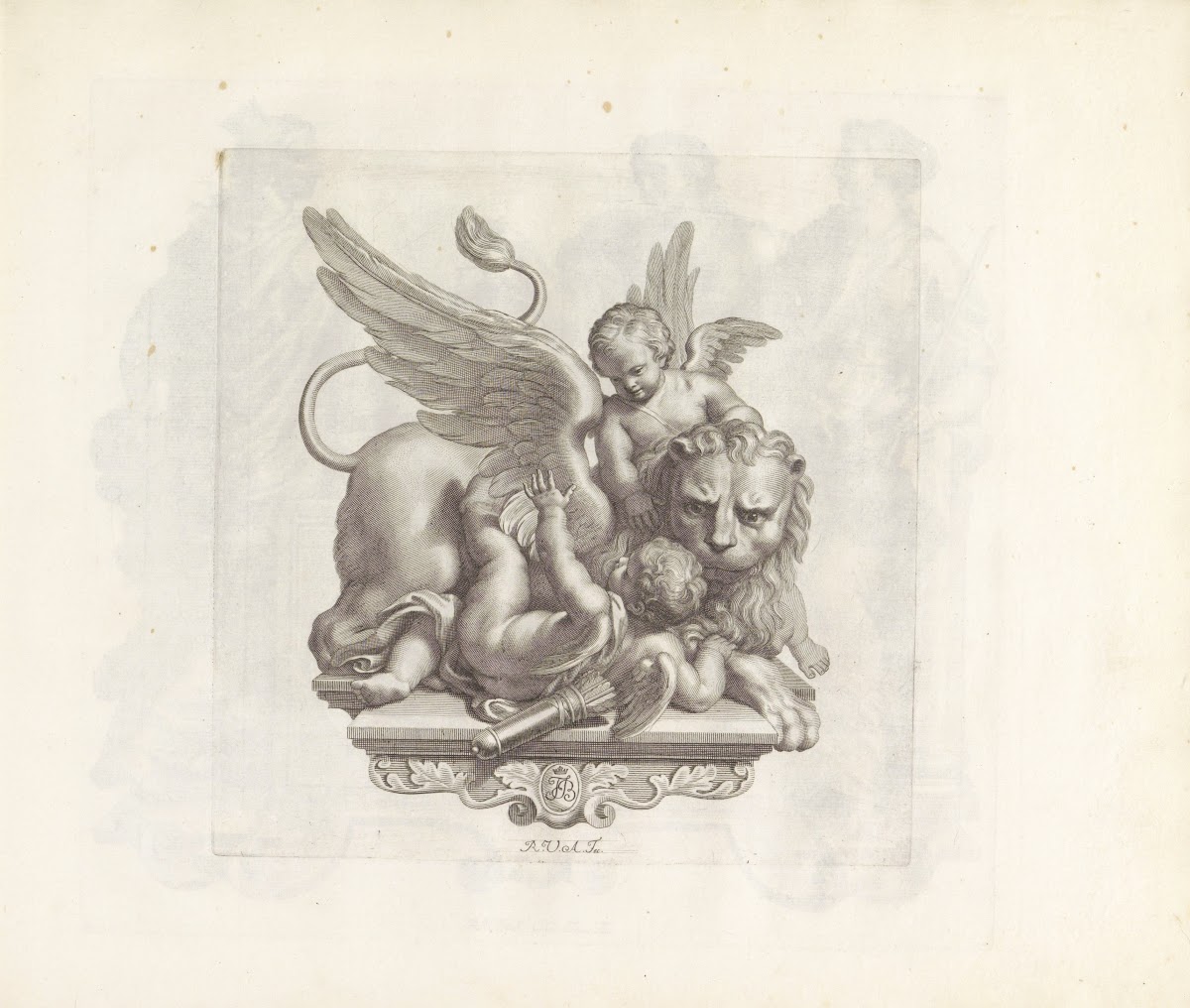 Allegorie op de liefde voor Venetië 1673 1743