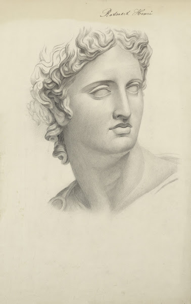 Head of Apollo Belvedere 1885
