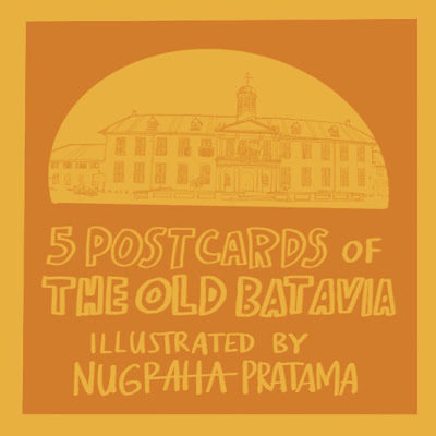 Post Card pack of 5 Jakarta