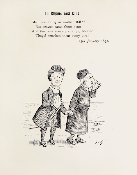 Cartoons in rhyme and line Pl20 1905