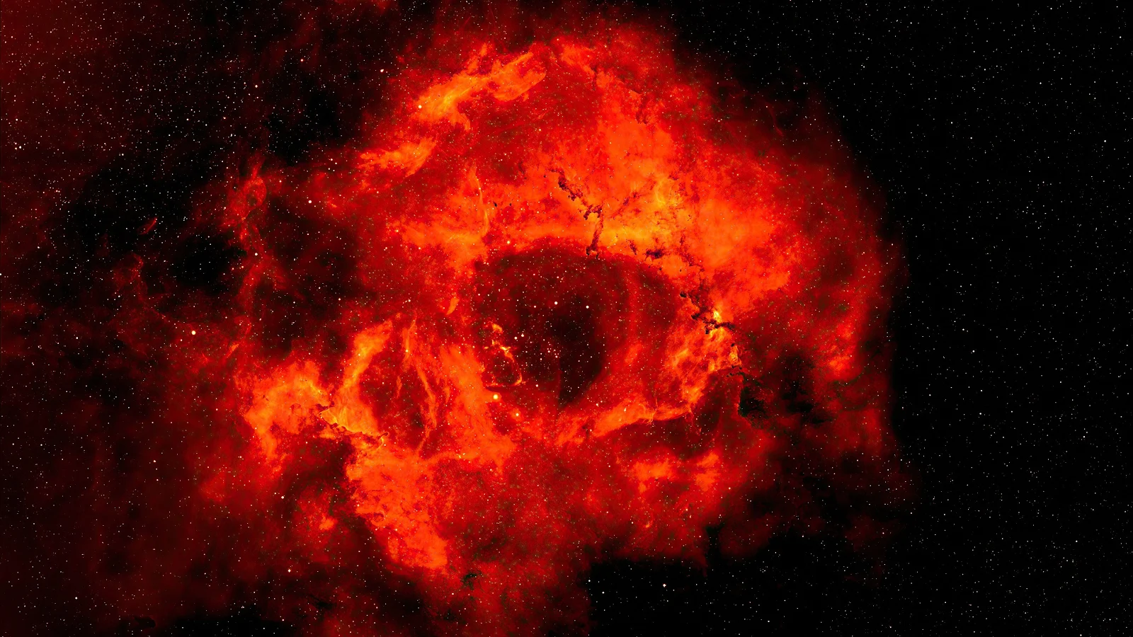 Rose Nebula   Space 4K Desktop Wallpaper
