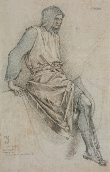 Study for the Failure of Gawain from the Holy Grail Tapestries 1893
