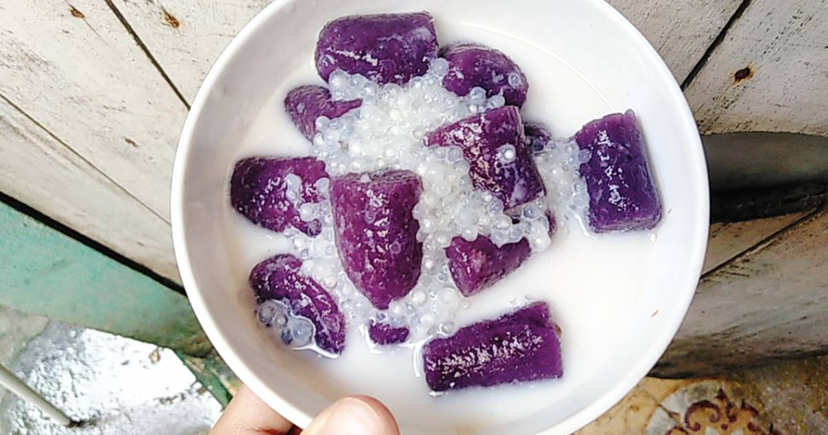Chè khoai dẻo sữa tươi