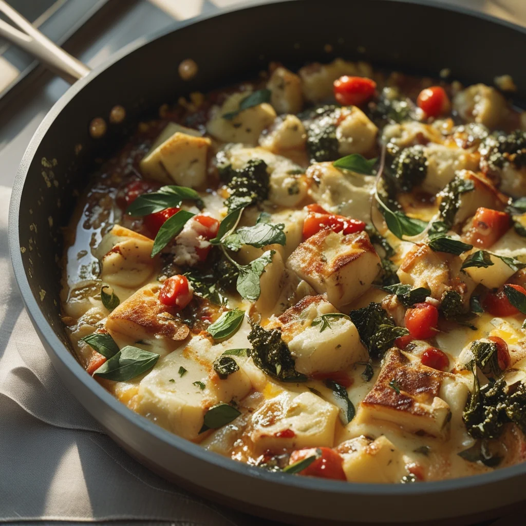 One Pan Greek Vegetables Recipe - Easy, Healthy, and Flavorful Mediterranean Meal