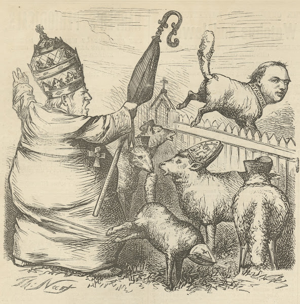 The flower of the flock leaving the fold 1869