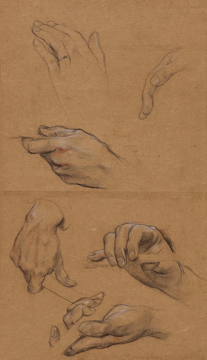 Etude de mains
