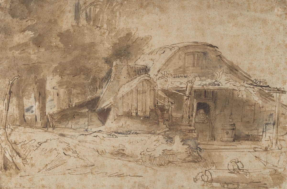 Cottage near the Entrance to a Wood 1644