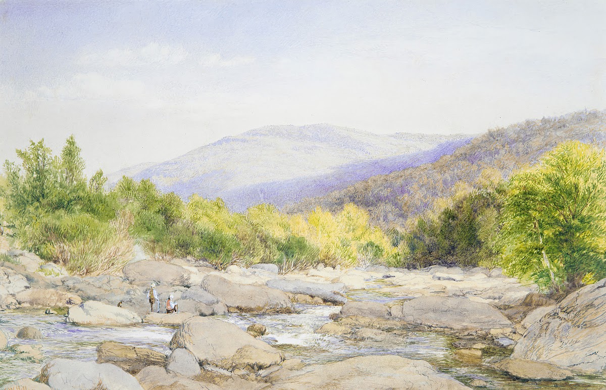 Landscape View on Catskill Creek 1867