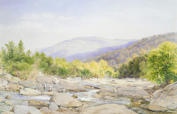 Landscape View on Catskill Creek 1867