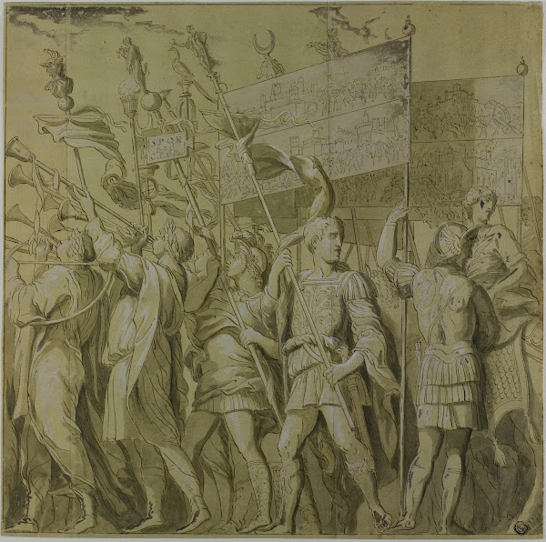Triumphs of Julius Caesar Canvas No I 18th century