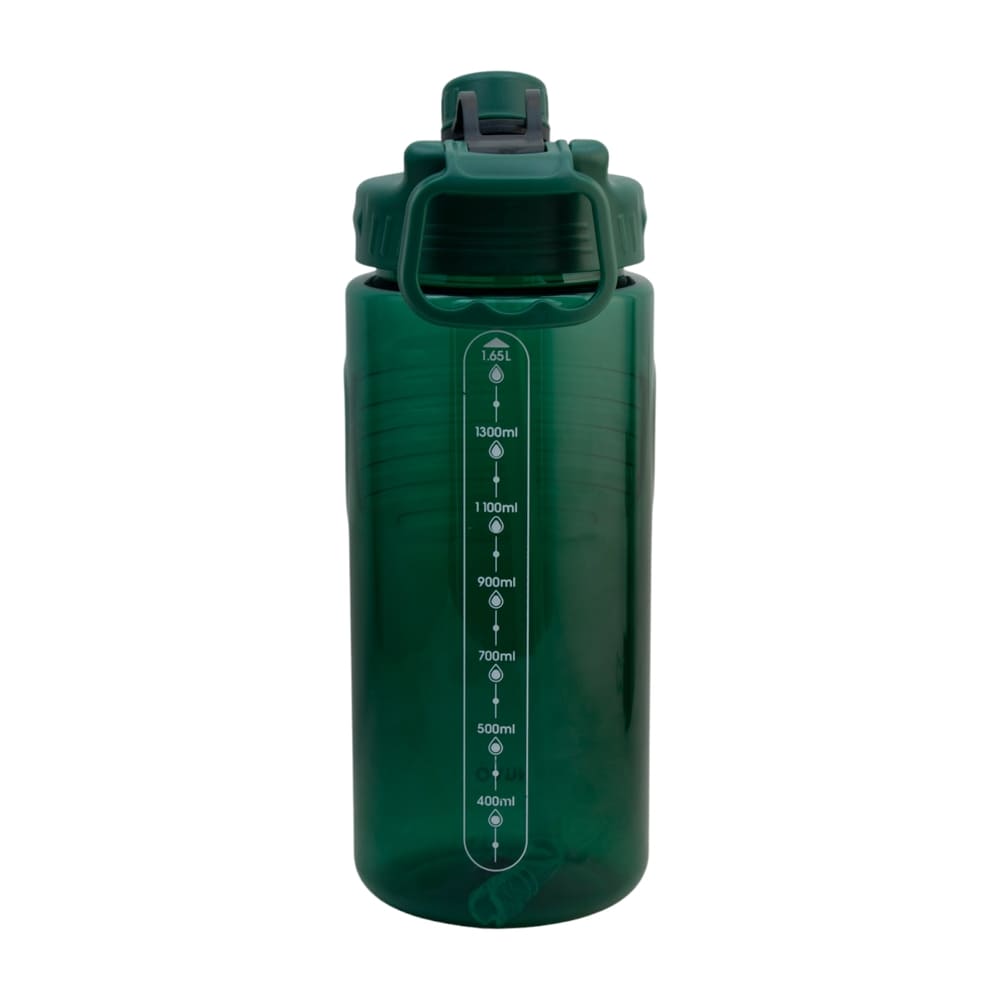 Botella deportiva con popote Nuvó™ 1.65 L color verde